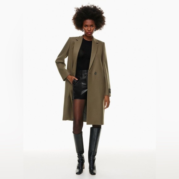 Aritzia Jackets & Blazers - NWT Aritzia Babaton The Stedman Coat Olive Green